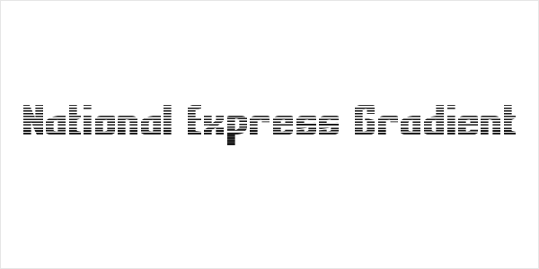 National Express Gradient Logo