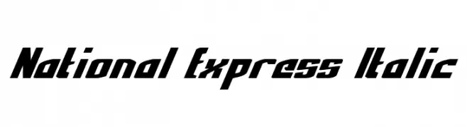National Express Italic 