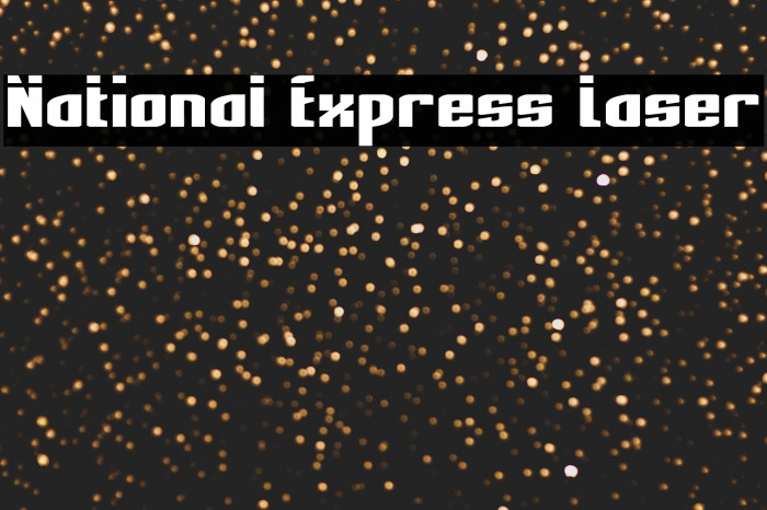 National Express Laser Example 2