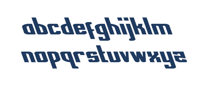 National Express Leftalic Lowercase