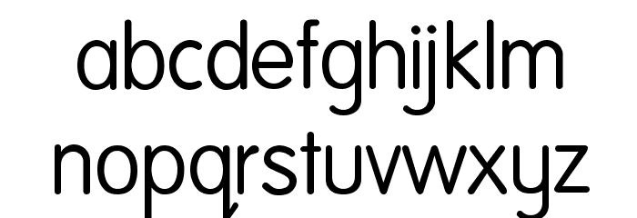 National First Font Font LOWERCASE