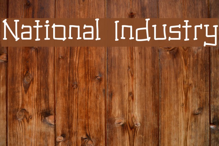 National Industry Example 1