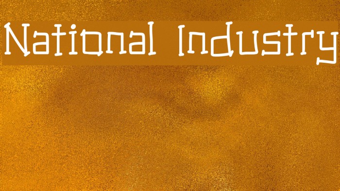 National Industry Example 2