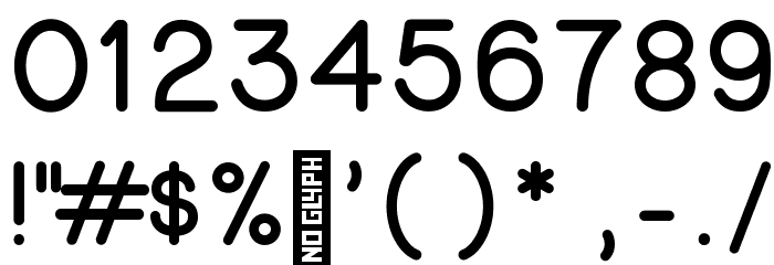 National Park Regular Font OTHER CHARS
