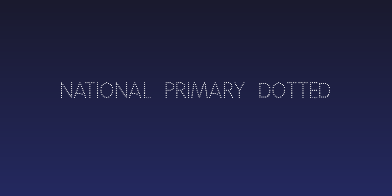 National Primary Dotted Social Header