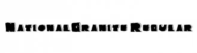 NationalGranite-Regular  baixar fontes gratis