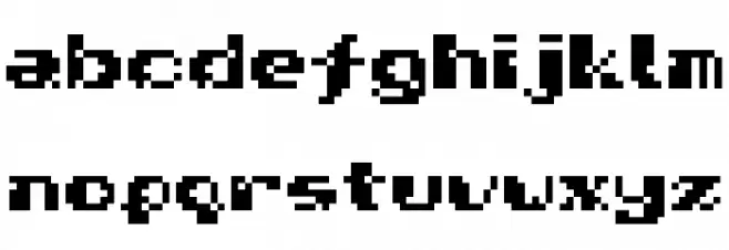 Nativa Regular Font LOWERCASE