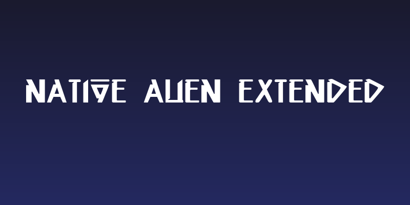 Native Alien Extended Social Header