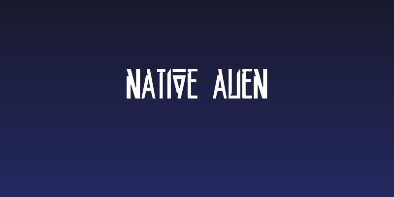 Native Alien Social Header
