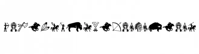 Native American Indians  baixar fontes gratis