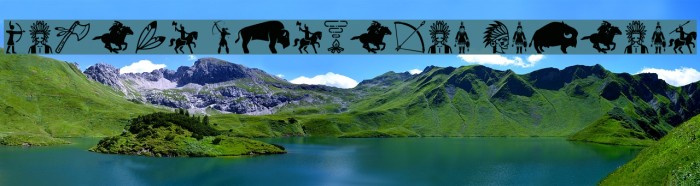 Native American Indians Font examples