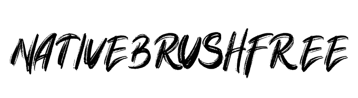 Native Brush FREE  baixar fontes gratis