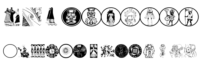 NativeAmericans Font OTHER CHARS