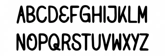 NativeMilesType Schriftart Kleinbuchstaben