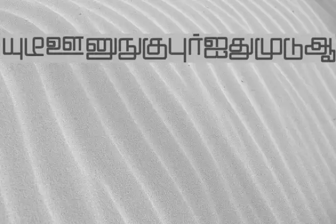 Nattai Regular Font examples