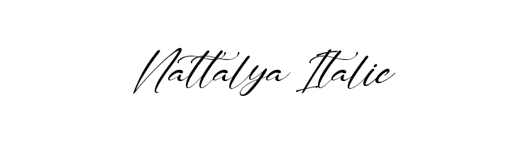 Nattalya Italic  لخطوط تنزيل