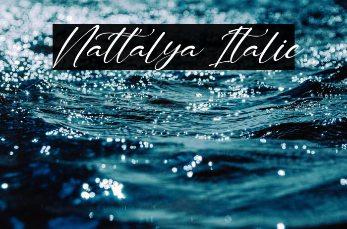 Nattalya Italic Example 1