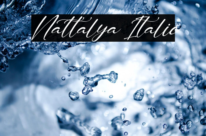 Nattalya Italic Example 2