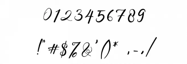 Nattalya Font OTHER CHARS