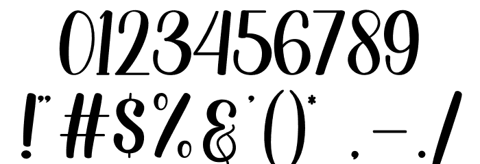 Nattasha Font OTHER CHARS