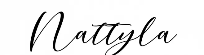 Nattyla  Frei Schriftart Herunterladen