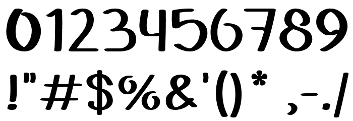 Natune Font OTHER CHARS