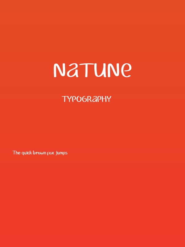 Natune Poster
