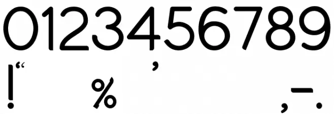 Natura Play Bold Font OTHER CHARS