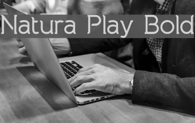 Natura Play Bold Font examples