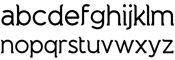 Natura Play Bold Font LOWERCASE