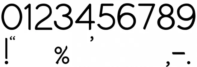 Natura Play Font OTHER CHARS