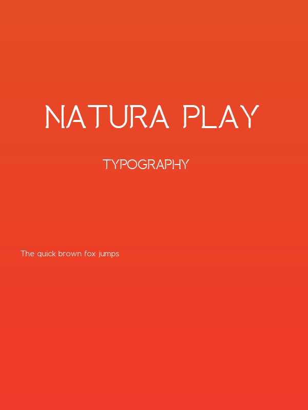 Natura Play Poster
