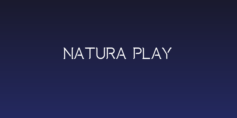 Natura Play Social Header