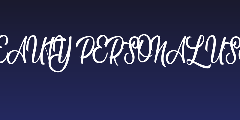 Natural Beauty Personal Use Regular Social Header