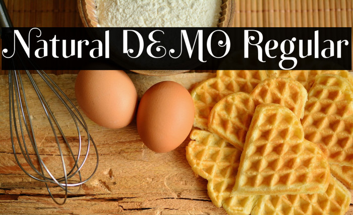 Natural DEMO Regular Example 1