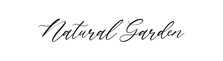 Natural Garden  Free Fonts Download