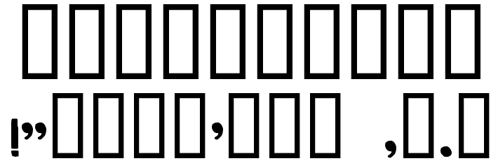 Natural Log Font OTHER CHARS