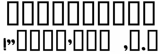 Natural Log Font Alte caractere