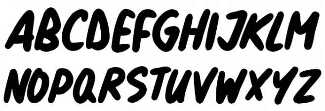 Natural Marker Font Litere mari