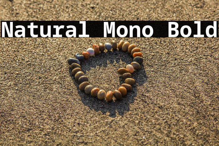Natural Mono Bold Example 2