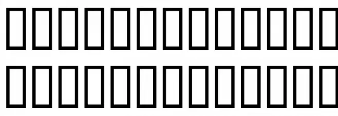 Natural Signs Schriftart Groß