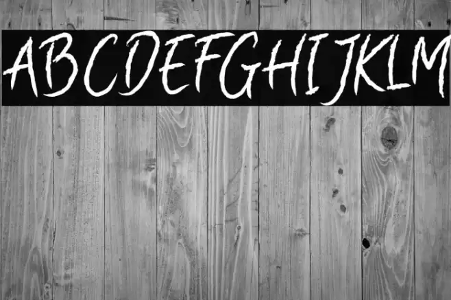 Natural Solid Шрифта examples