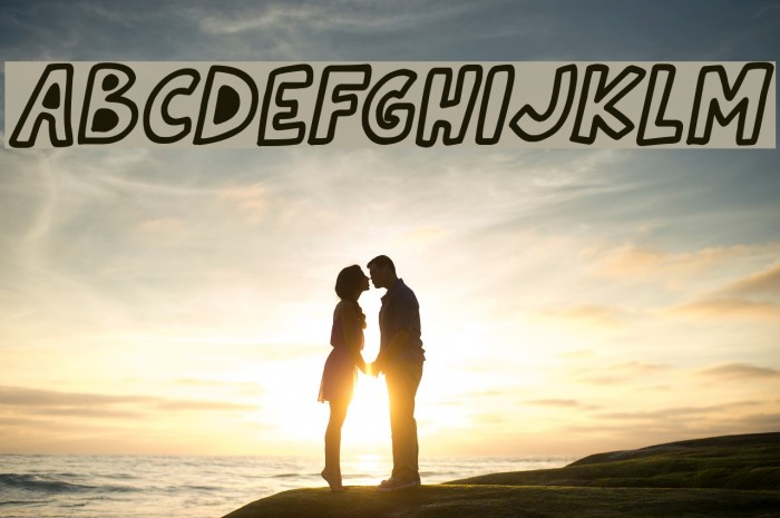 Natural Toons Italic Font examples