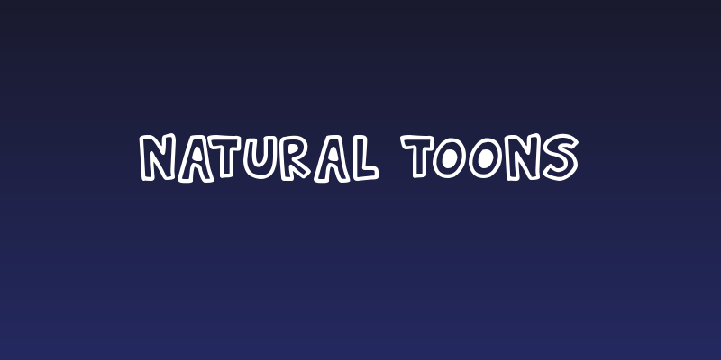 Natural Toons Social Header