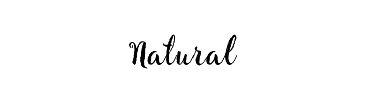 Natural  नि: शुल्क फ़ॉन्ट्स डाउनलोड