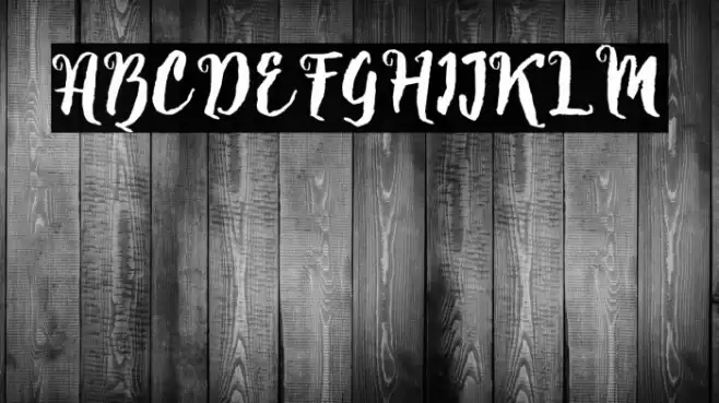 Natural Font examples