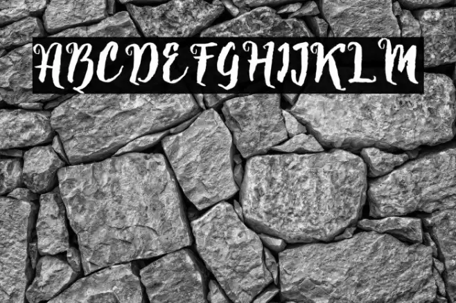 Natural Font examples