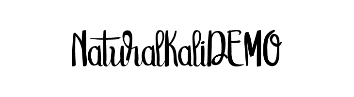 NaturalKaliDEMO  baixar fontes gratis