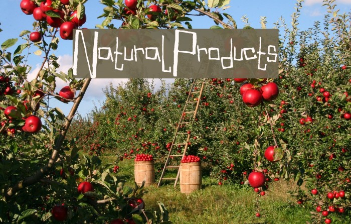 NaturalProducts Font examples