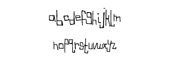 NaturalProducts Font LOWERCASE